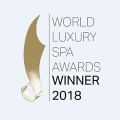Logo of World Luxury Spa Awards Winner 2018 at One Farrer Hotel
