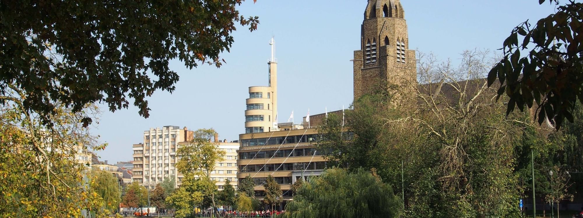 Views of Brussels from Hotel Barsey by Warwick