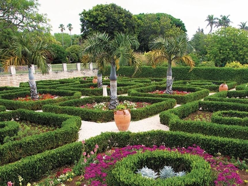 A well-kept Botanical Gardens near Royal Palms Hotel