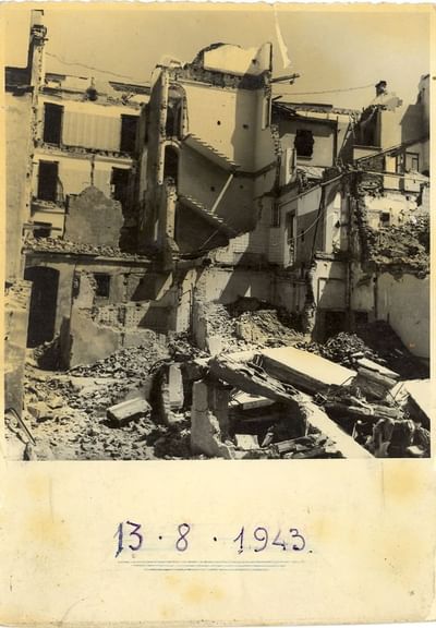 1943 Vecchio Manin distrutto