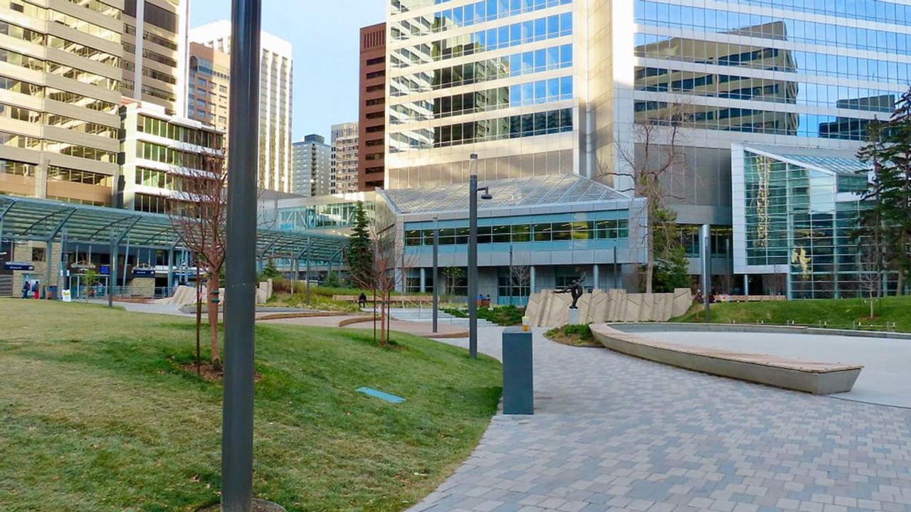 Overview of Century Gardens, Calgary