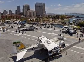 USS Midway Museum near The La Pensione Hotel