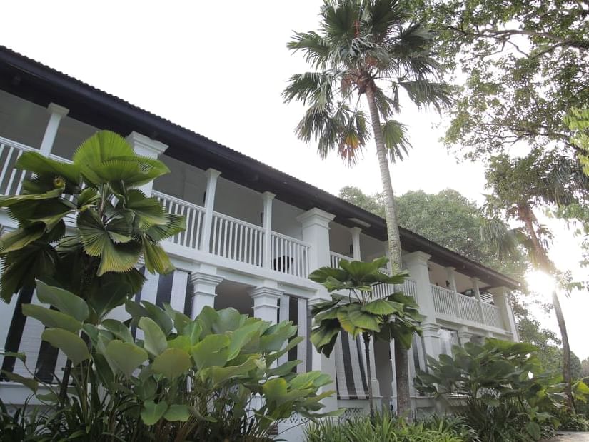 Exterior view of the Courtyard Suites at Amara Sanctuary Resort