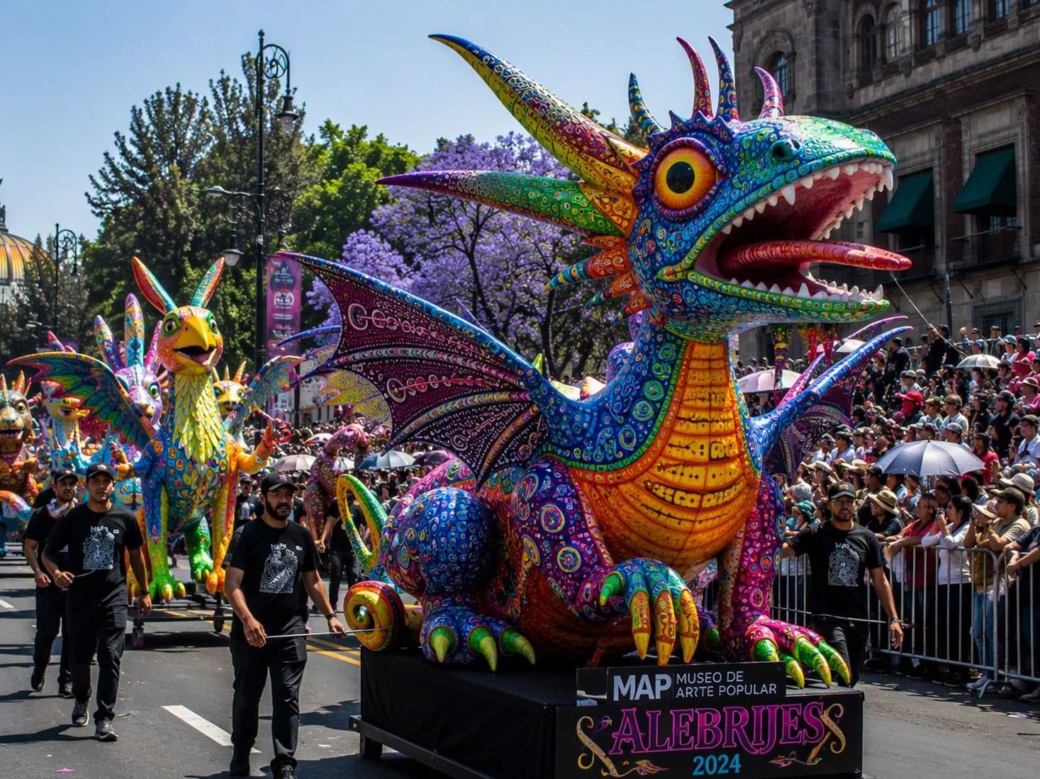 2026 Edition of the Mexico City Monumental Alebrije Parade