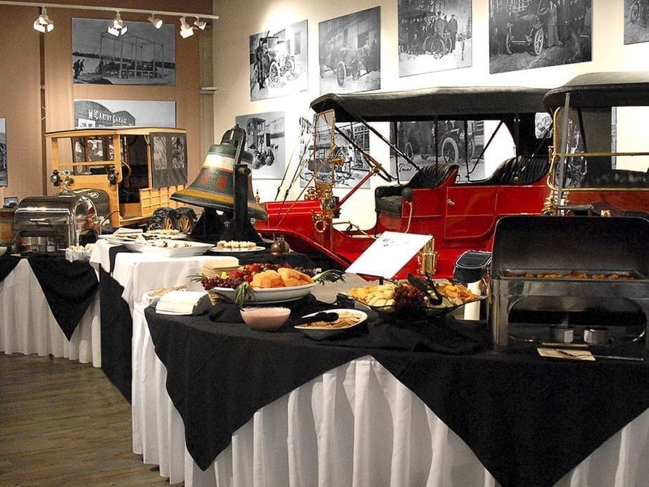 The Fountainhead antique auto museum at Wedgewood Resort
