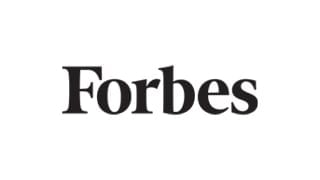 The official logo of Forbes used at The Londoner Hotel