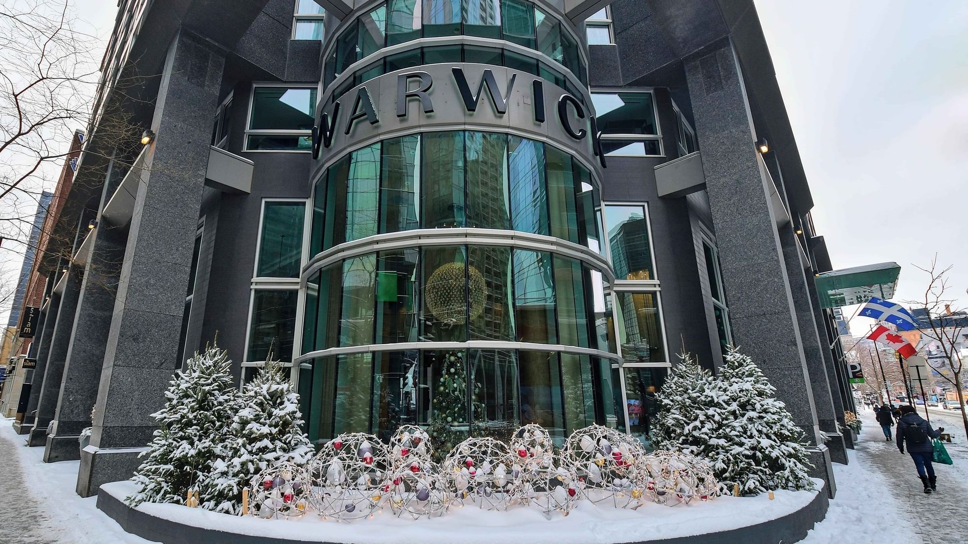 Warwick extérieur neige