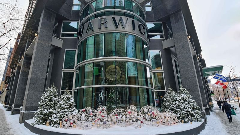 Winter exterior warwick