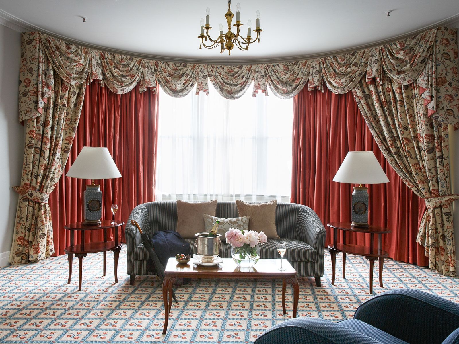 Windsor Suite Living Room at The Hotel Windsor Melbourne