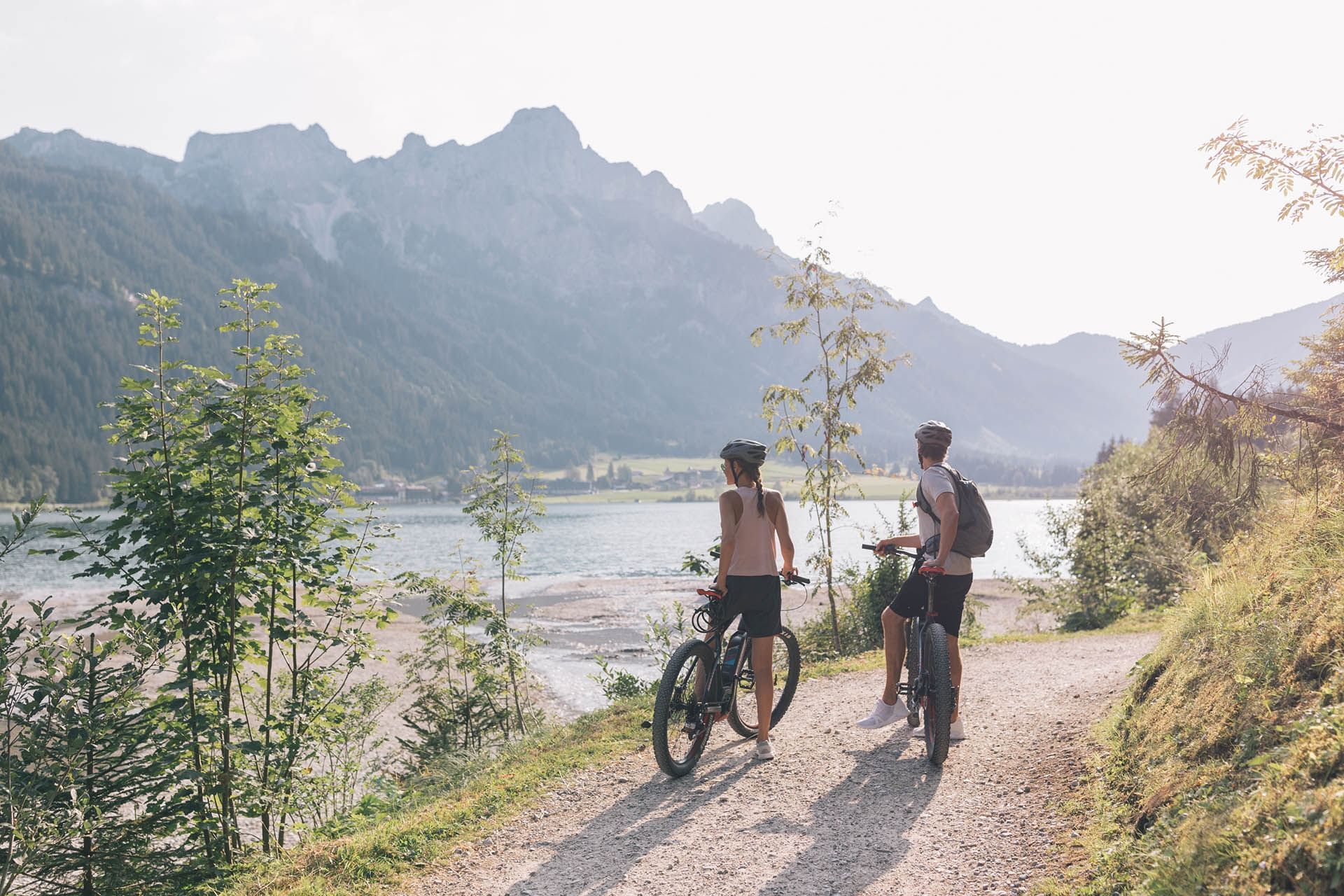 E-Biken um den Haldensee, Hotel Liebes Rot Flüh,  Tirol