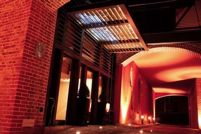 Hotel entrance of The Granary La Suite Hotel