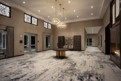 lobby of event venue