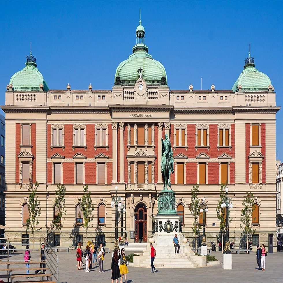 The National Museum in Belgrade near Falkensteiner Hotels