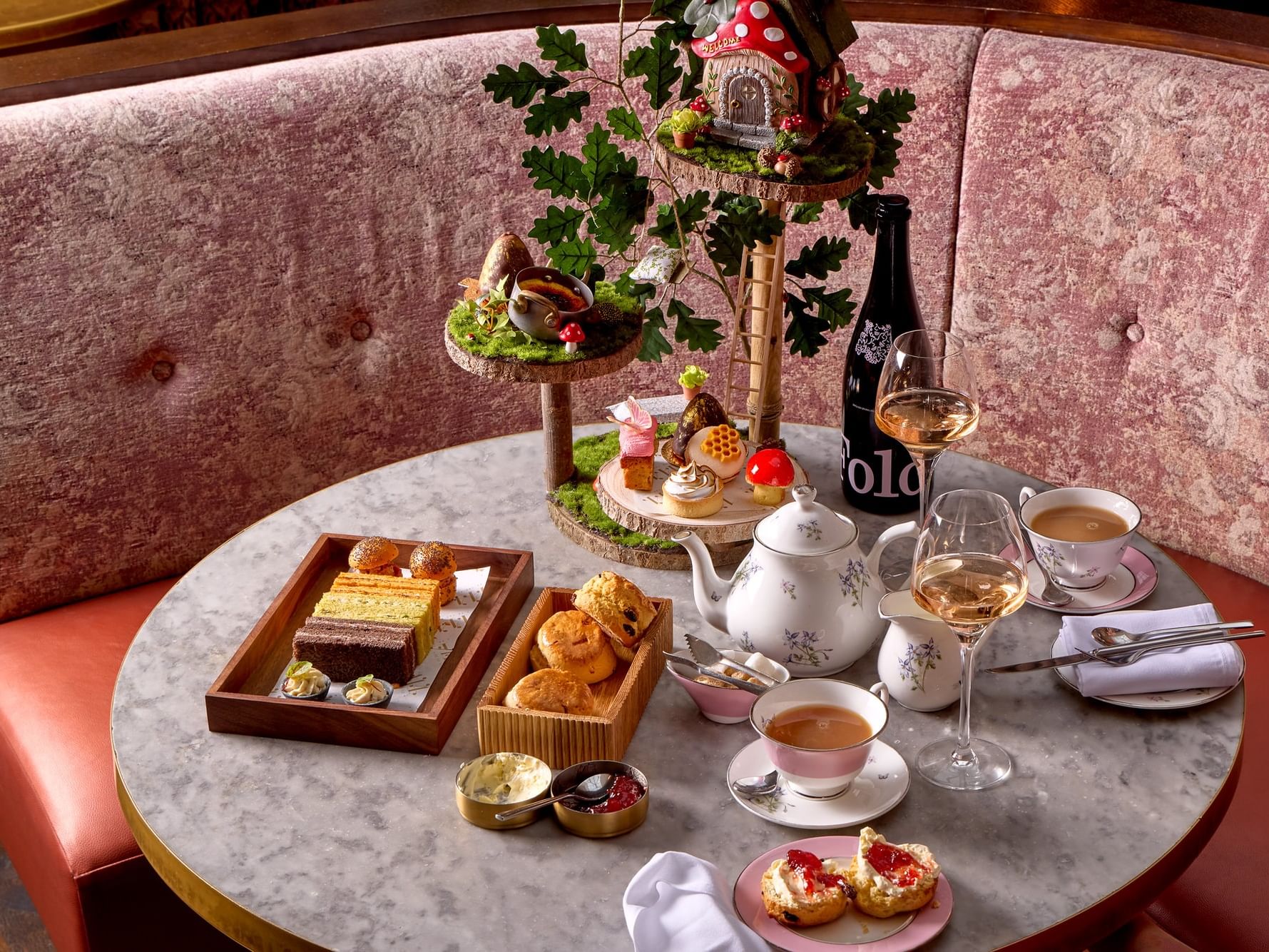 The Magic Faraway Tree Afternoon Tea at 144 On The Hill restaurant