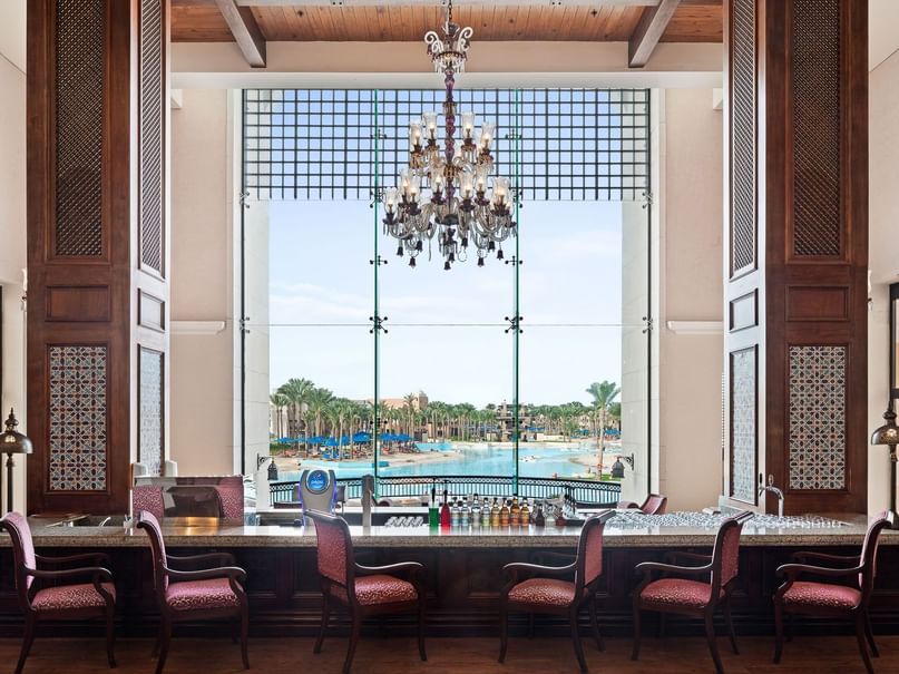 Look out bar at Pickalbatros Palace Hotel in Port Ghalib