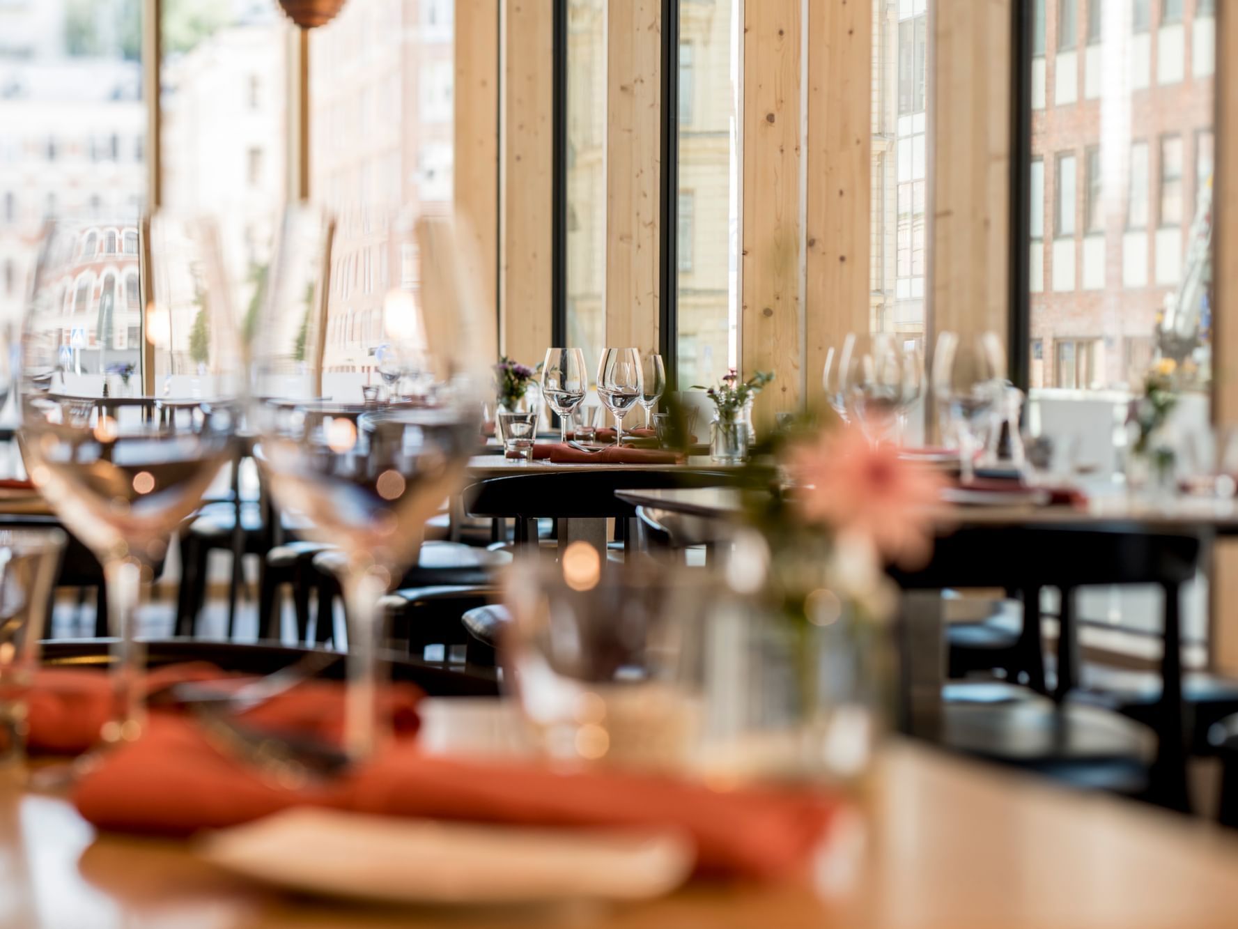 Lunch at Hotel Birger Jarl in Stockholm, Sweden