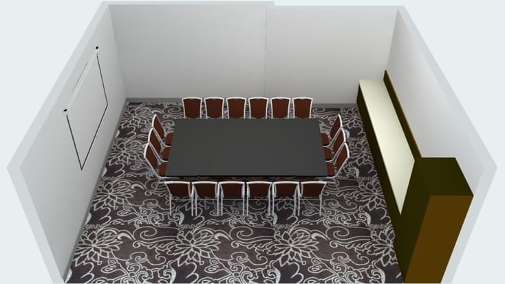 The Collins meeting room at Novotel Melbourne on Collin