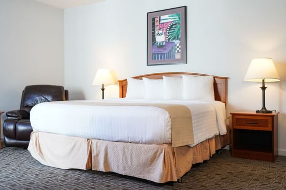 Interior of One Queen Bed Room at Hotel Buena Vista