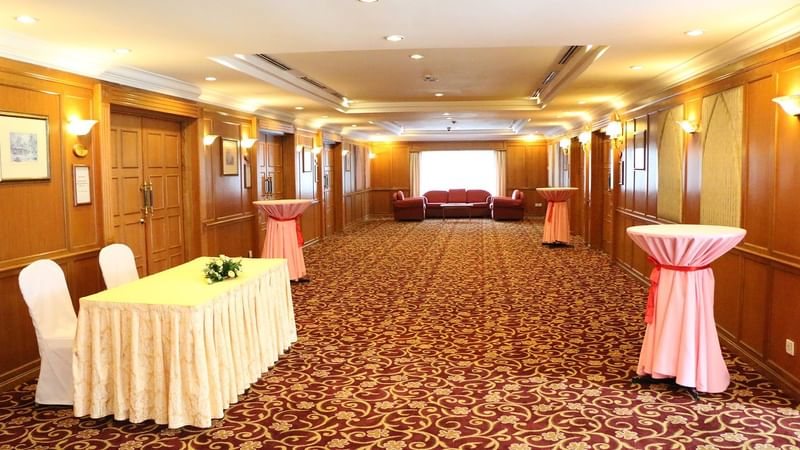 Spacious Hall with a Ball Room arrangement at Sunway Hotel Phnom Penh