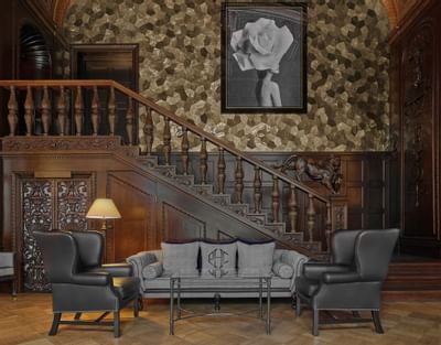 Lobby with Staircase at Patrick Hellman Schlosshotel