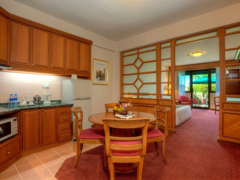 Wall-mounted water dispenser with a bottle in Deluxe Plus King at Sunway Hotel Big Box