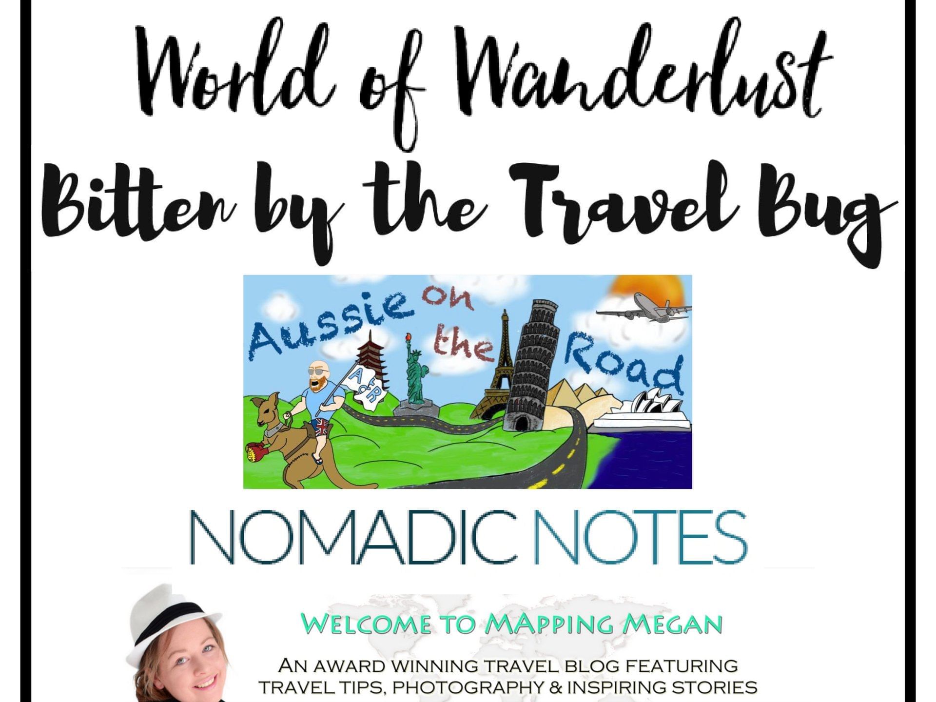 Banner of World of Wanderlust used at Pullman & Mercure Brisbane King George Square