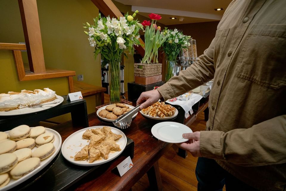 Breakfast at Hotel Cumbres Puerto Varas in Chile