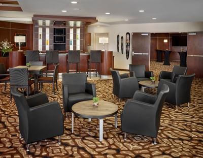Interior of Hospitality Suite at Metterra Hotel on Whyte