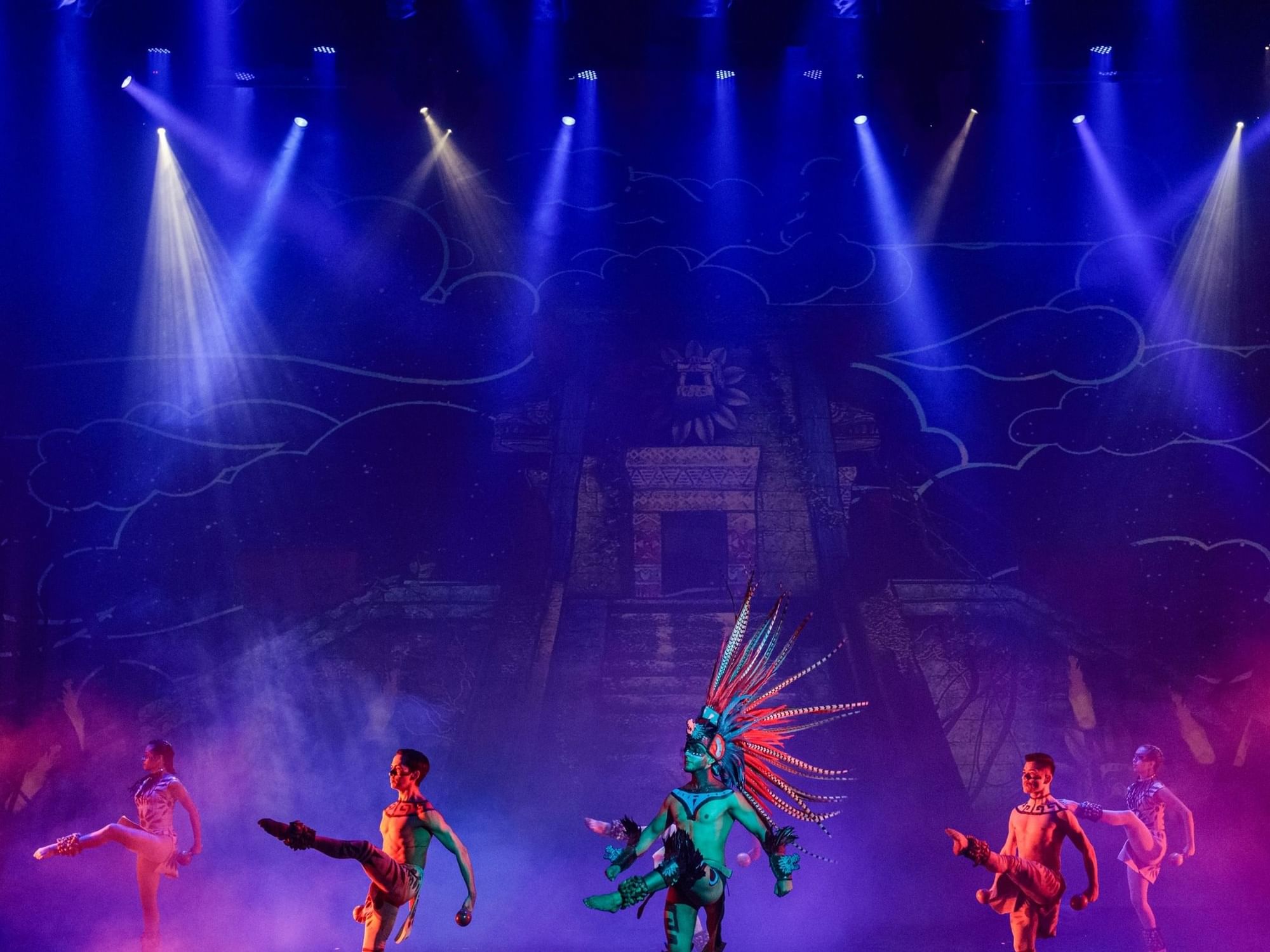 Traditional performance in Vallarta Theater near Plaza Pelicanos Grand Beach Resort