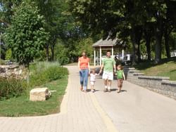 Family in Fabyan Forest Preserve near The Herrington Inn & Spa