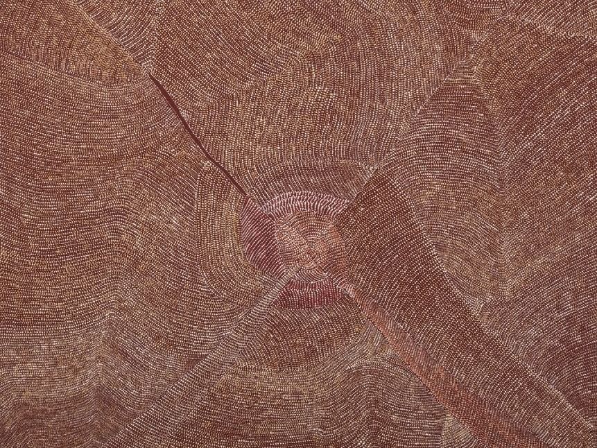 Painted wall art of Arnkerrthe in Mitchell Fine Art near Sofitel Brisbane Central