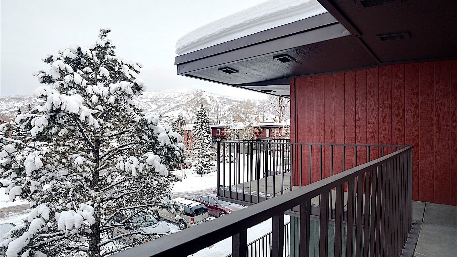  Balcony area in Steamboat Springs Suites at Legacy Vacation  