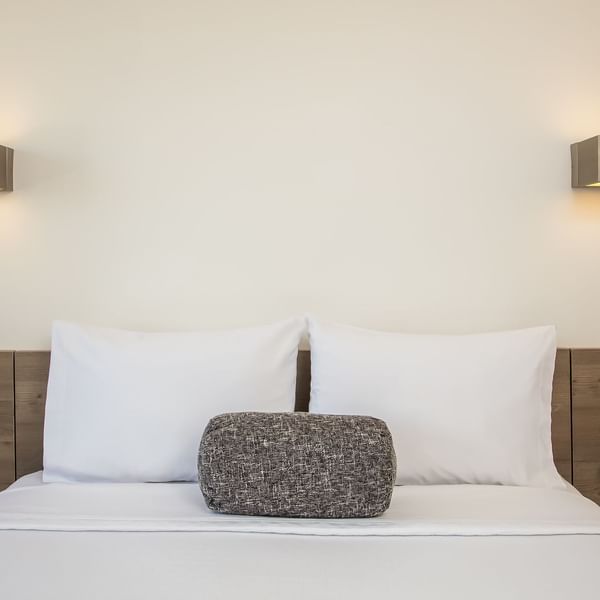 Close-up of a Double Bed in Accessible Room at One Hotels