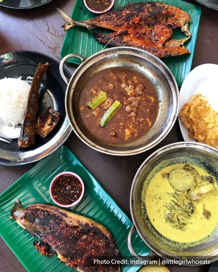 Malaysia port dickson local food restaurant warung salai ikan bakar