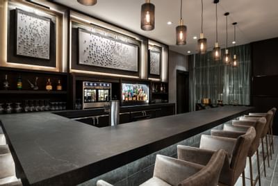 View of the lounge bar at The Portsmouth Collection