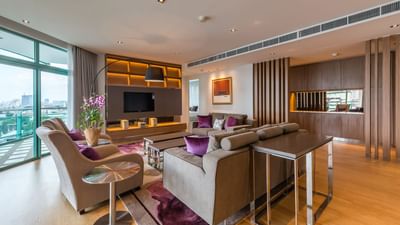 Chatrium Residence Riverside Bangkok Four-Bedroom Apartment