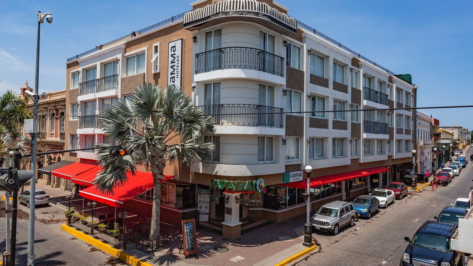 Aerial view of the surrounding Gemma Mazatlán