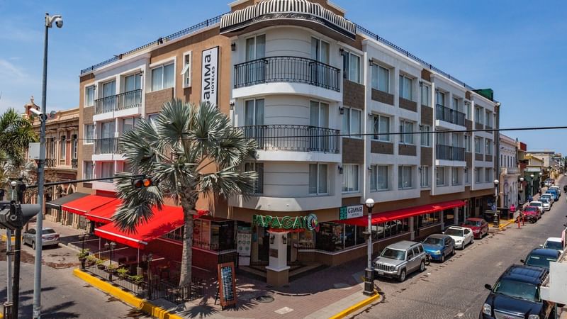 Aerial view of the surrounding Gemma Mazatlán