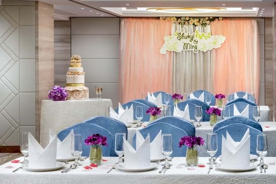 Park Hotel Hong Kong provides banquet services