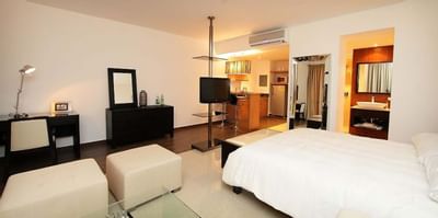 Furniture in Luxury Suite at Playa Blanca Beach Resort