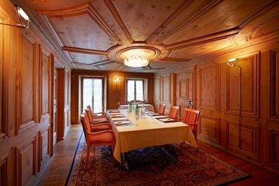 Dorno Stube Meeting & Event room at Hotel Seehof Davos
