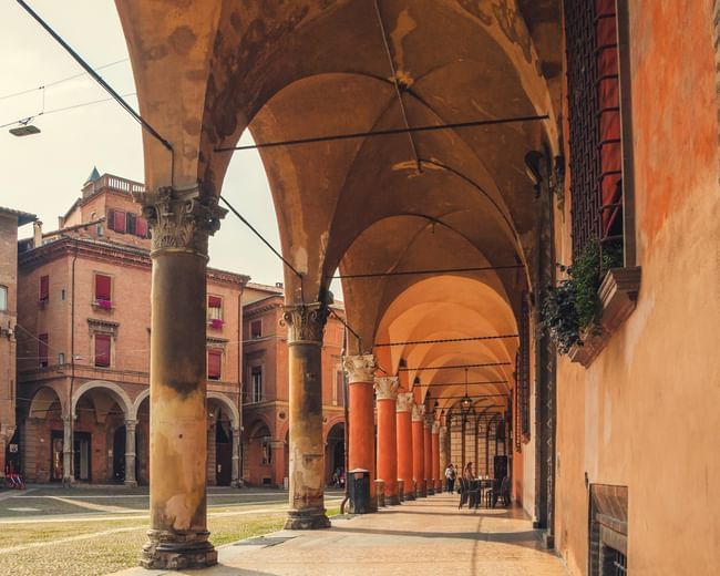 Bologna Porticoes to be seen