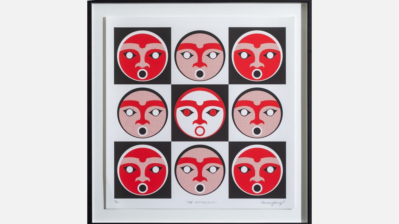 Art work located on the Cedar Gallery Floor