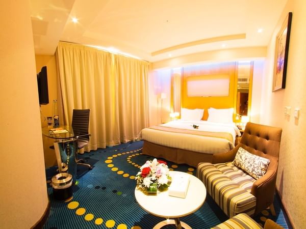 Deluxe Room at Dabab Hotel by Warwick