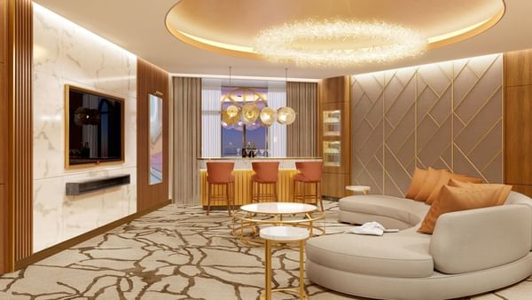 Sunway Grand Suite Living Room at Sunway Resort Hotel & Spa