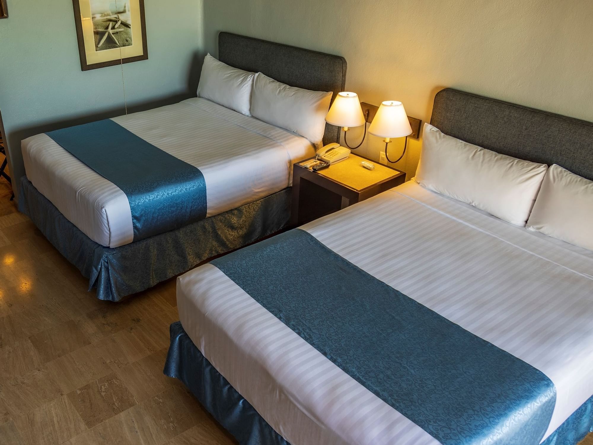 Double beds in Superior Double Queen at Penasco del Sol