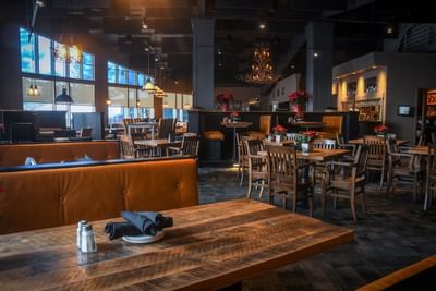 Interior of Antler’s at The Lodge at Fairmont Hot Springs Resort
