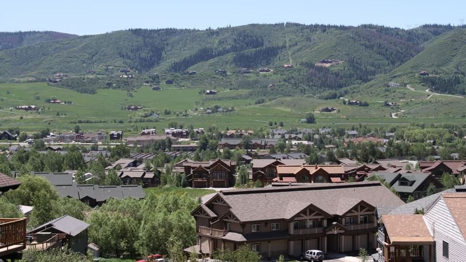 Ariel view of Whistler Park near Legacy Vacation Resorts