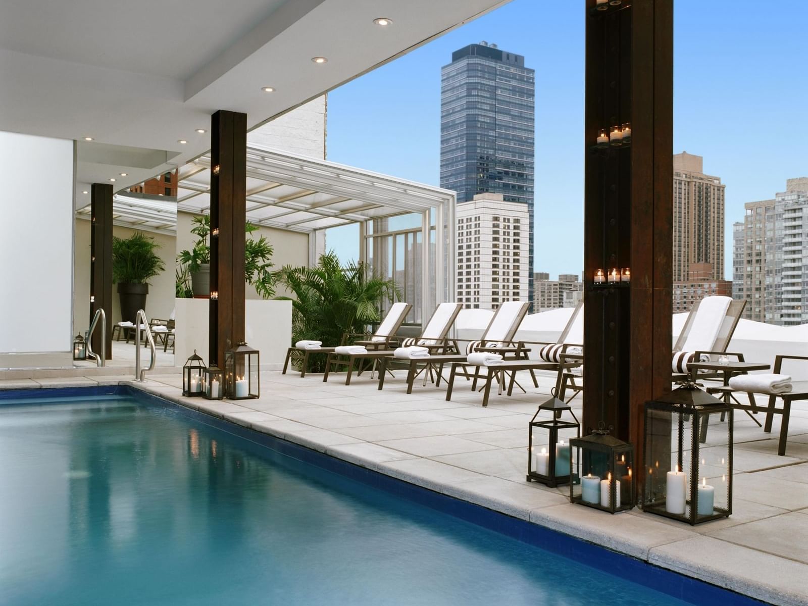 Rooftop Pool Empire Hotel New York City