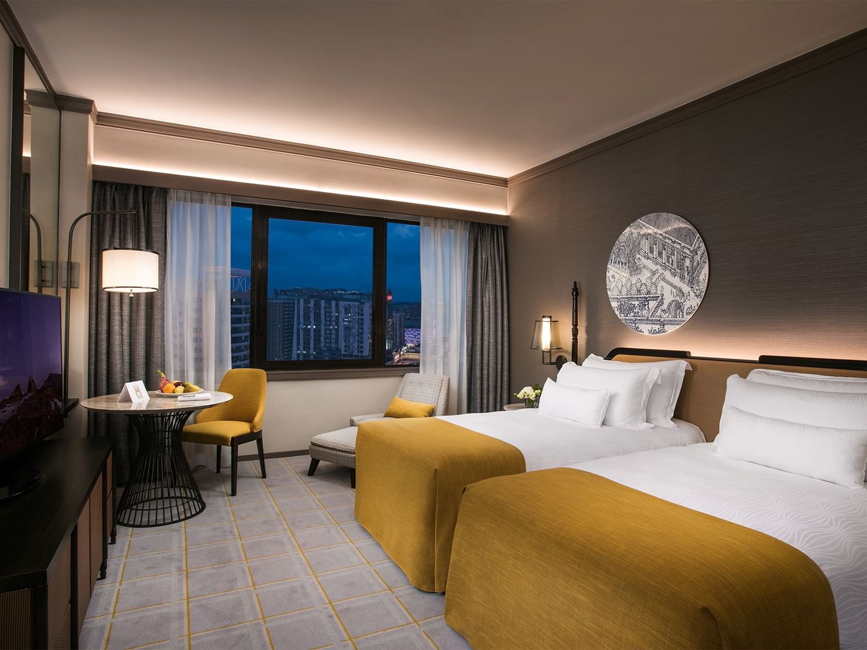 Grand Room with Twin beds at Artyzen Grand Lapa Hotel Macau